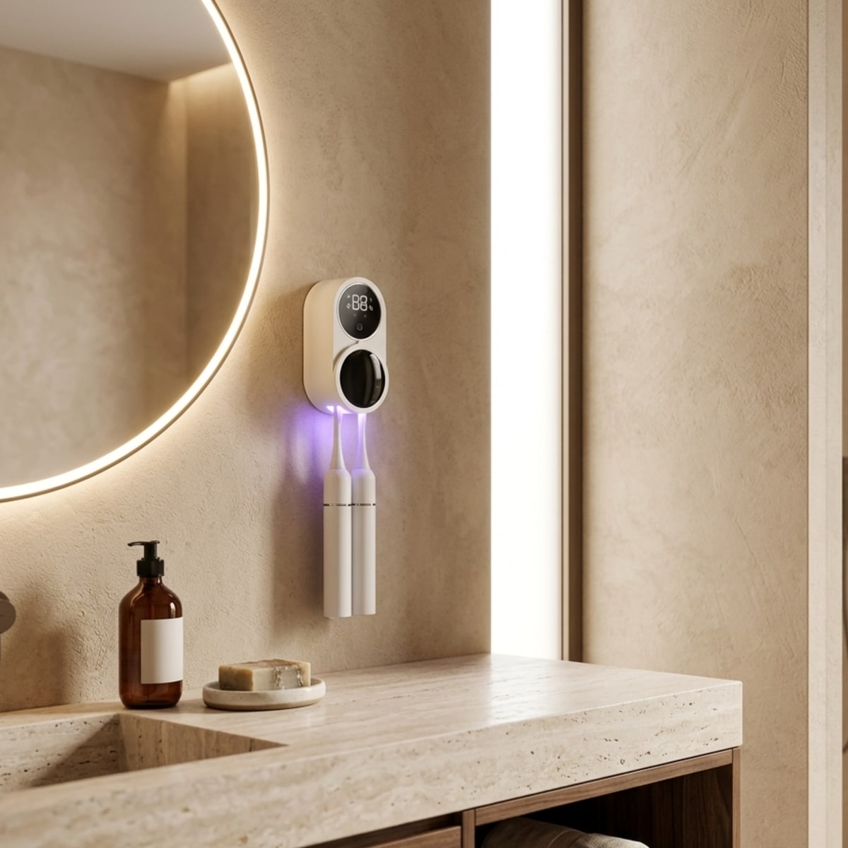Portable UV Toothbrush Sanitizer, view 2